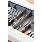 Organizador para utensilios de cocina ORGA-LINE para cajón cubertero TANDEMBOX, con ancho de 1000 mm
