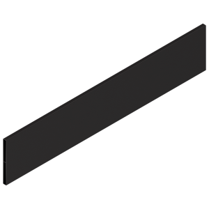 Costado decorativo TANDEMBOX antaro altura "D", longitud 500mm, color negro terra