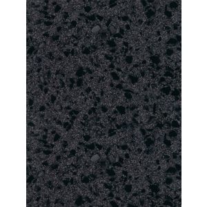 Cubierta de Superficie Sólida Everform™, color 501 Black Lava, 0.76 X 3.70 m