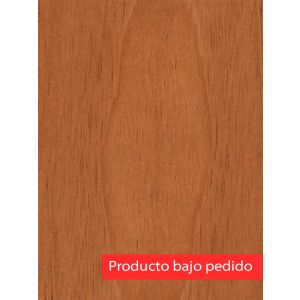 Chapa de madera natural de Cedro Español con respaldo de papel
