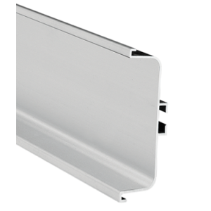 Caja con 5 perfiles de aluminio GOLA C y accesorios opcionales