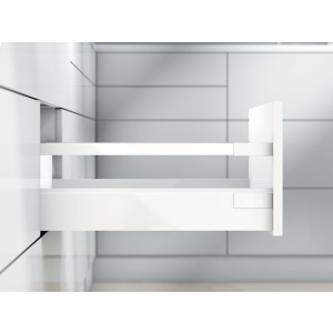 Cajón TANDEMBOX antaro con galería, altura C, color blanco