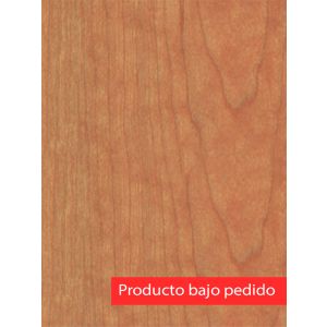 Chapa de madera natural de Cerezo con respaldo de papel