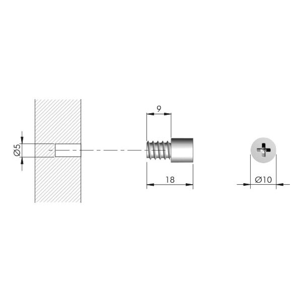 Sistema de unión PLINTH CLIP para fijación de zoclos