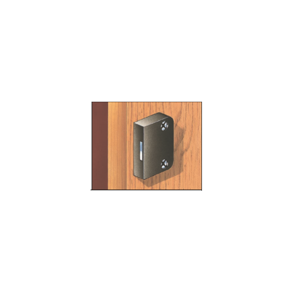 Cerradura vertical con caja cuadrada