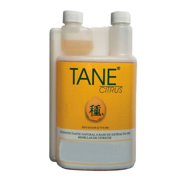 Sanitizante Natural Concentrado,TANE CITRUS, efectivo contra algas,  virus, bacterias, hongos y esporas, 1 litro