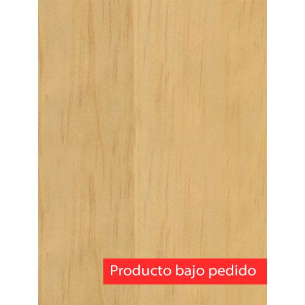 Chapa de madera natural de Pino Blanco Claro con respaldo de papel